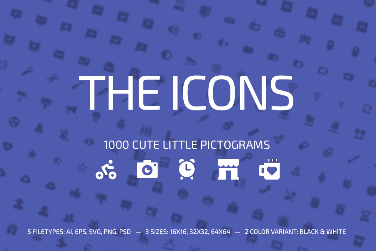 1000 Little Glyphs, an Icon by PixelBazaar (Photo 1 of 5)