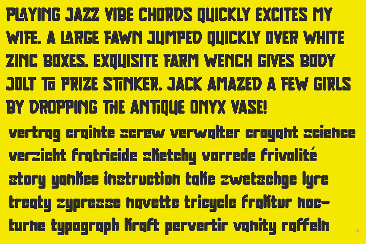 The title total, a Font by Rashdrawn (Photo 3 of 4)