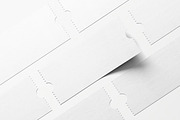 Ticket Mockup, an Advertising Mockup by zpackcreative (Thumbnail 4 of 6)
