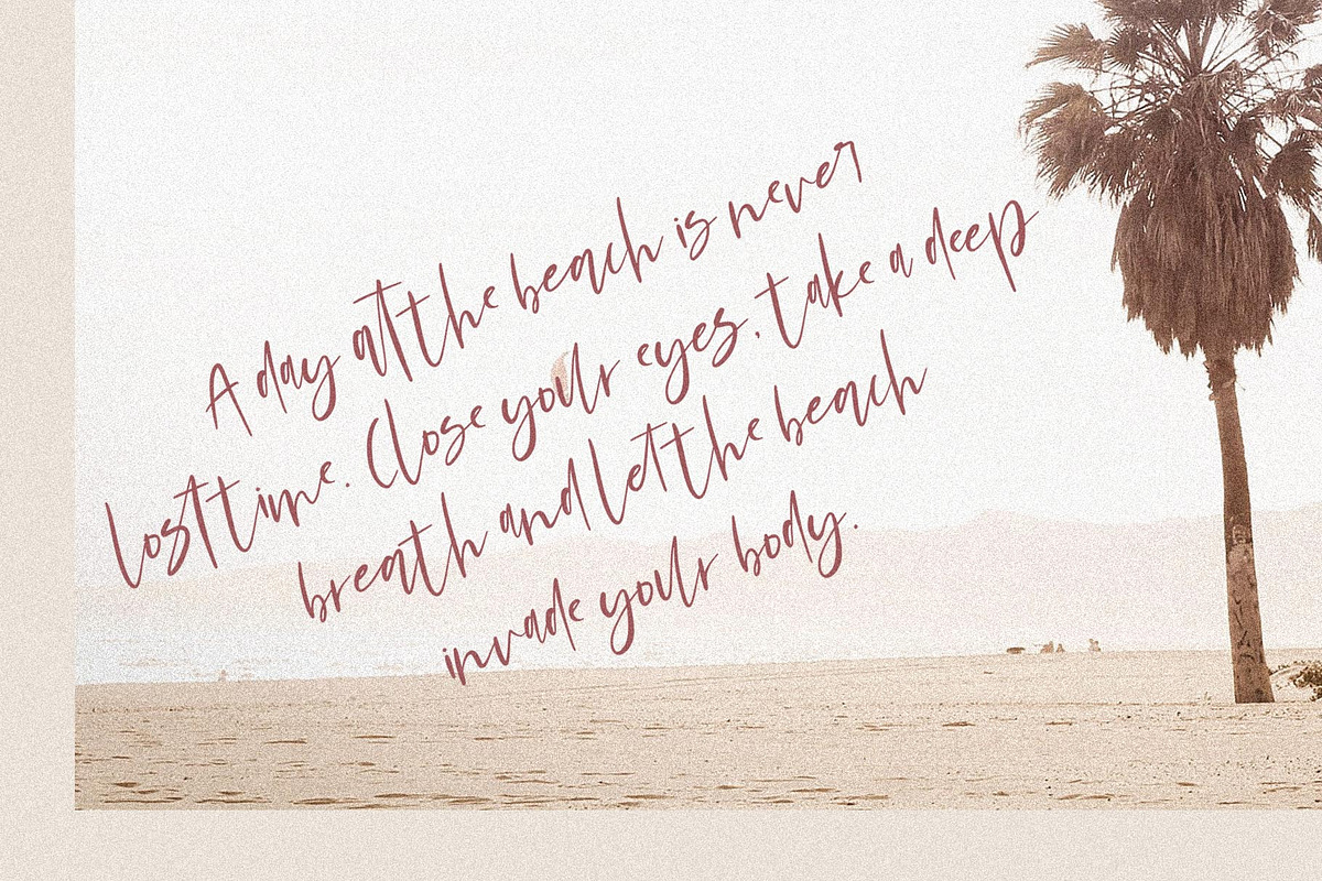 Mondela || Casual Handwritten Font, a Script Font by BrandSemut (Photo 12 of 13)
