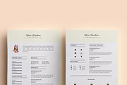 Writer Resume Template /CV, a Resume Template by Resume21 (Thumbnail 2 of 5)