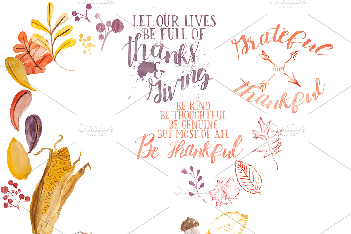 THANKSGIVING: Hand Painted preview 2