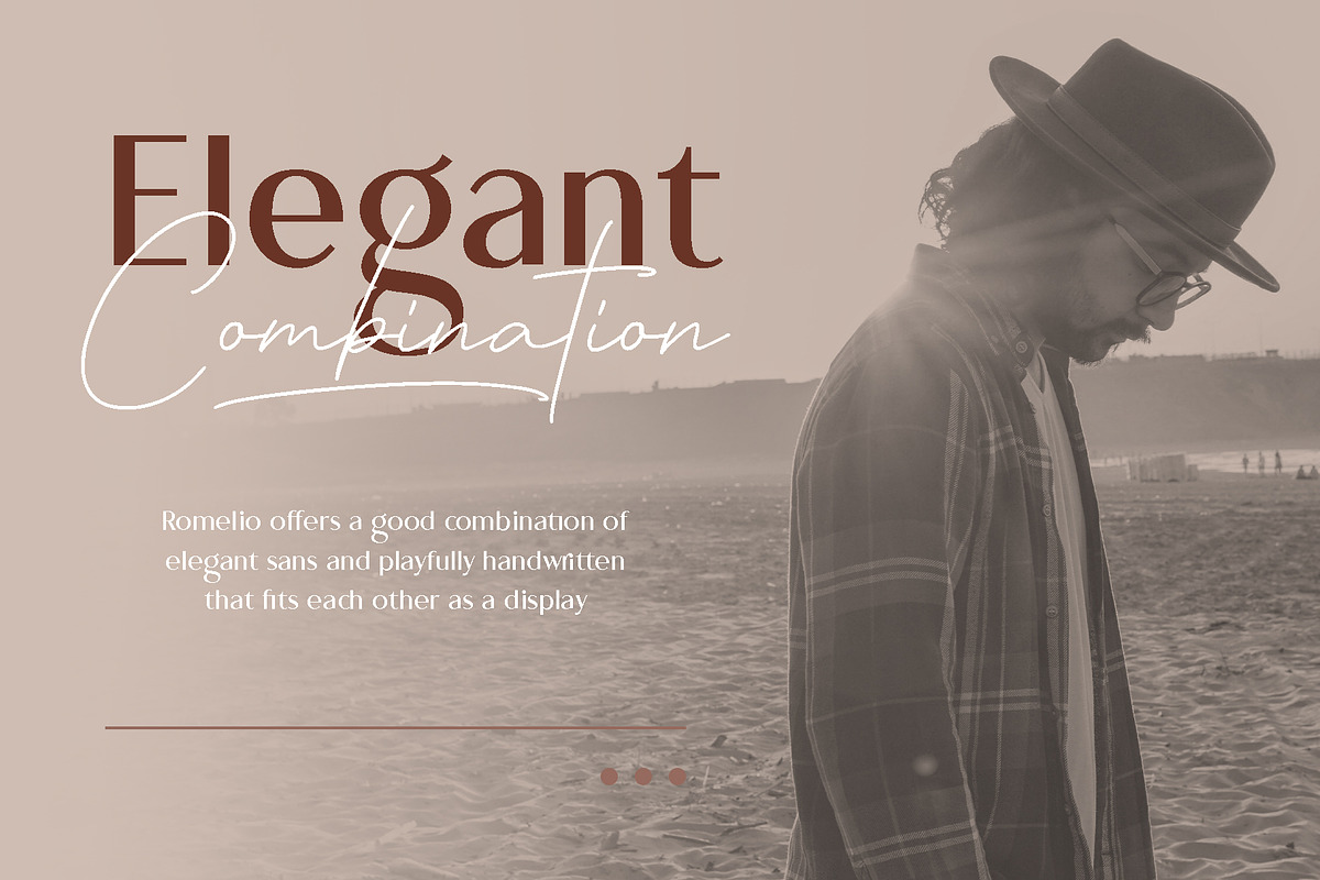 Romelio - Font Duo, a Sans Serif Font by Arterfak Project (Photo 10 of 15)