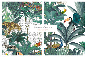 Royal Palms - Luxury Print