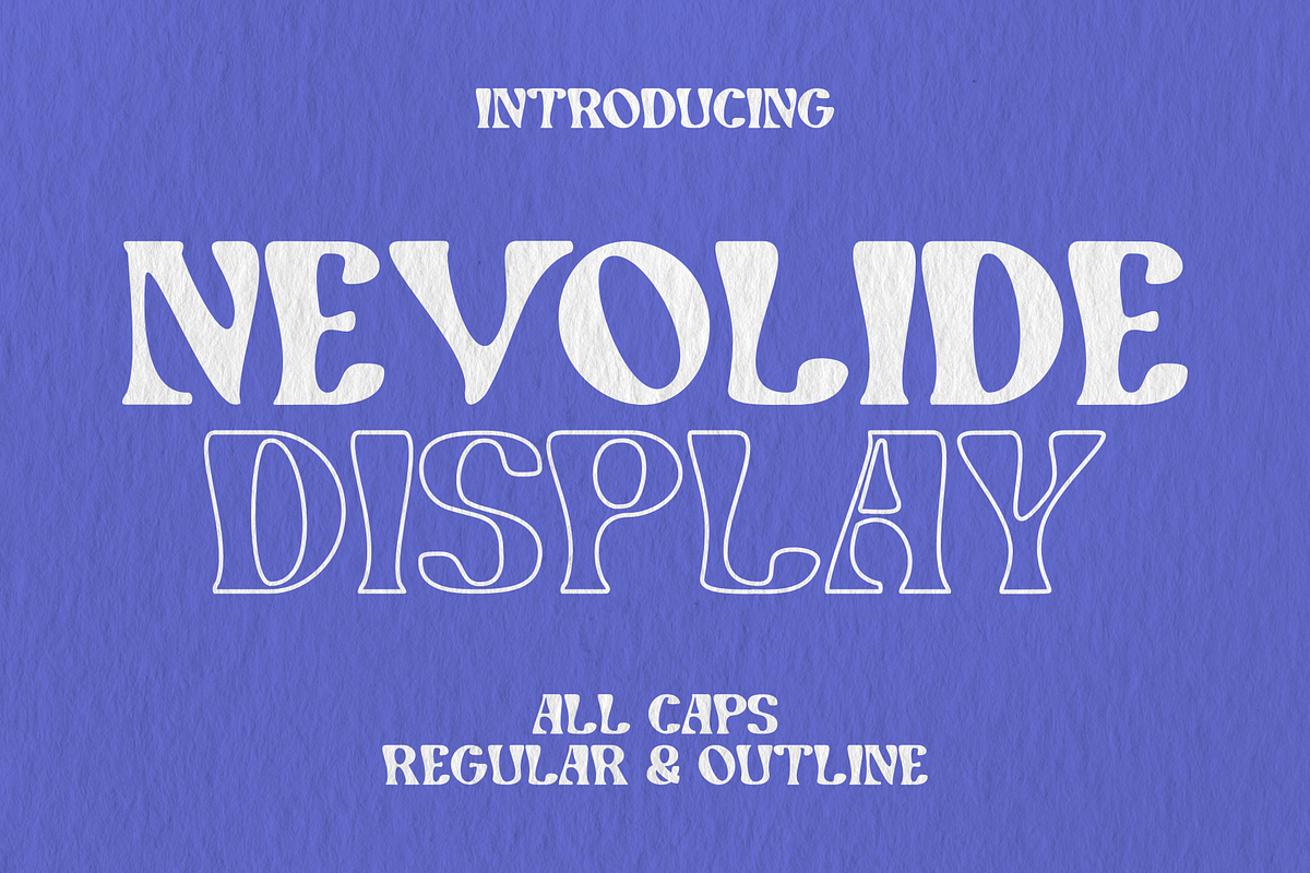 Nevolide (40% OFF), a Serif Font by Randi Irvan | Rvandtype (Photo 1 of 9)