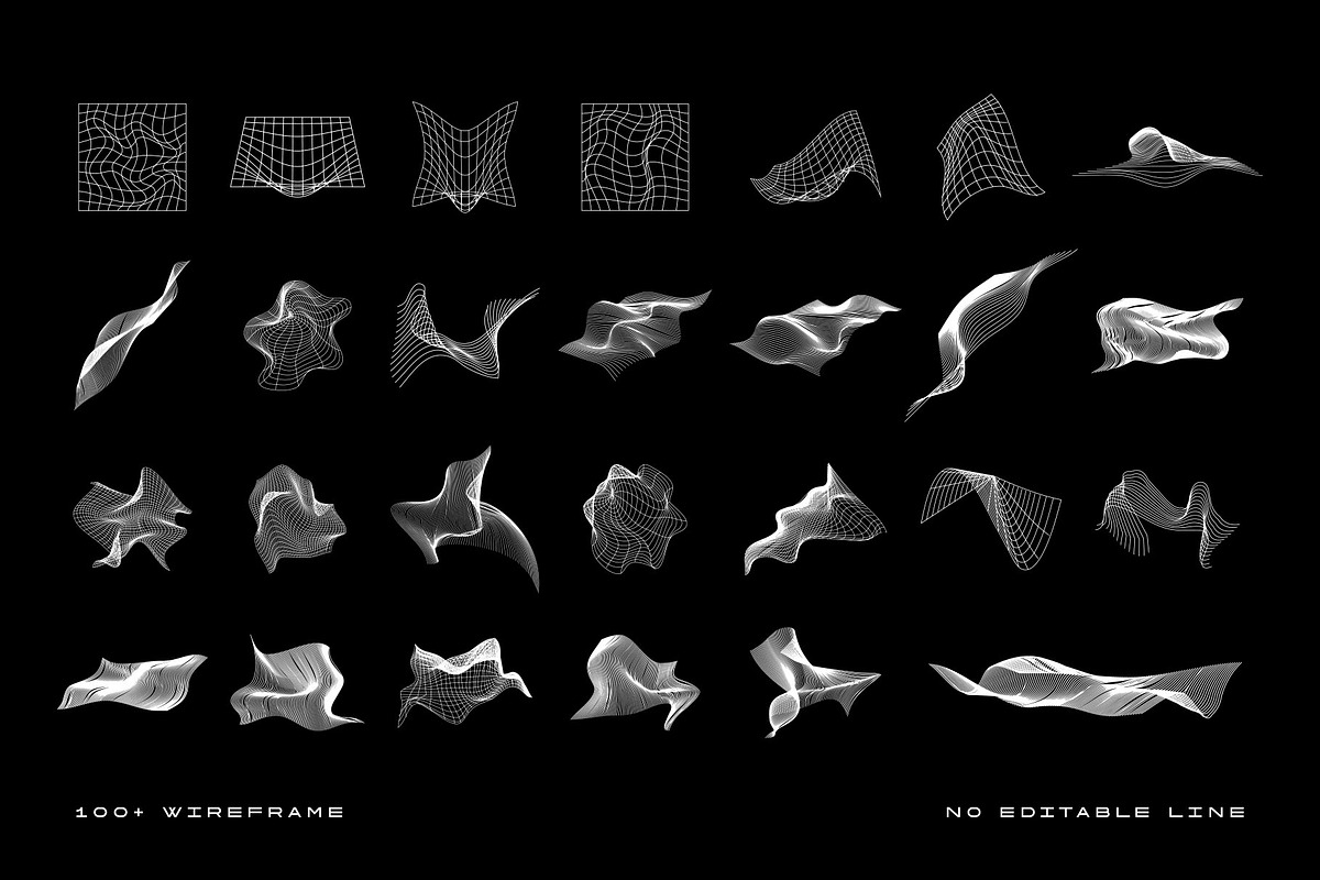 Wireframe Design Element, a Technology Illustration by freeject.net (Photo 2 of 5)