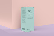 Paper Box Mockup - 8 views, a Packaging Mockup by Illusiongraphic (Thumbnail 5 of 21)
