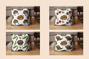 Thanksgiving Day Patterns Clipart, a Seasonal Illustration by Elatedowl (Thumbnail 14 of 16)
