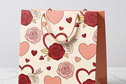 Valentine Love Seamless Pattern, a Pattern Graphic by Pulsecolor (Thumbnail 5 of 10)