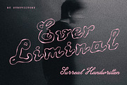 Ever Liminal Handwritten Outline, a Sans Serif Font by Struvictory.art (Thumbnail 1 of 9)