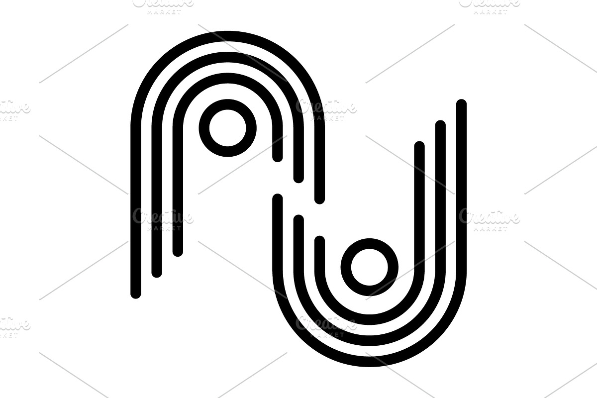 Arc boho black icon, an Outline Icon by Creative priyanka