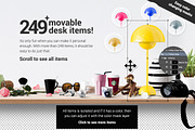 Mockup Scene Creator - Desk edition, a Books & Magazine Mockup by Canvy (formerly Place.to) (Thumbnail 4 of 6)