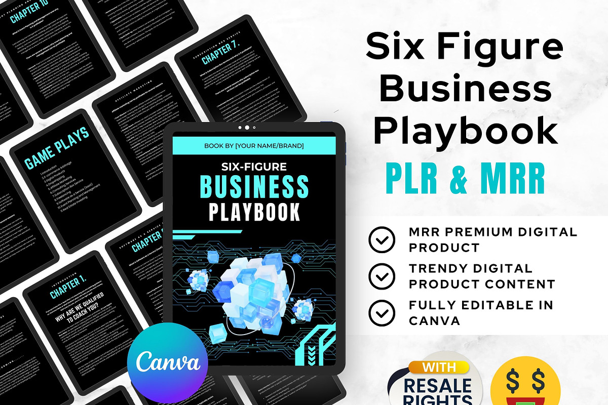 Six Figure Business Playbook, a Templates & Theme by Digital Content Mix (Photo 1 of 5)