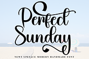 Perfect Sunday, a Handwritten Font by FreshTypeINK (Thumbnail 1 of 8)