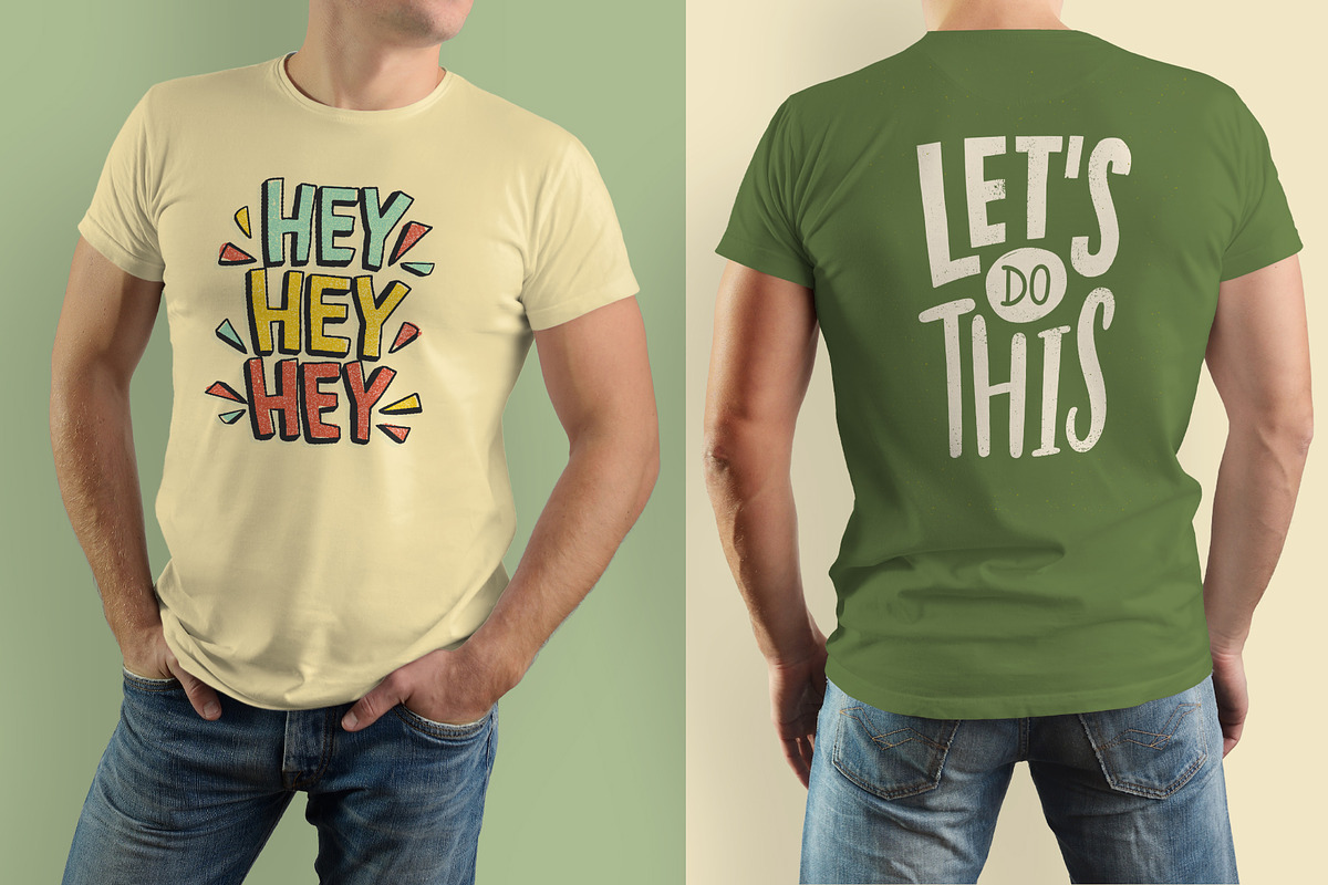 10 T-Shirts Men's Mockups, a Shirt Mockup by Grow Design Craft Studio (Photo 6 of 7)