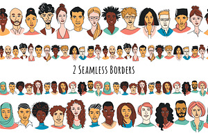 Young Adults' Diverse Faces Pattern