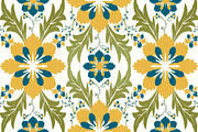 Colorful Wildflowers Pattern, a Pattern Graphic by PPEthnicDecorPattern (Thumbnail 1 of 7)