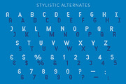 Deux inline, a Sans Serif Font by Studio Dot by dot (Thumbnail 5 of 6)