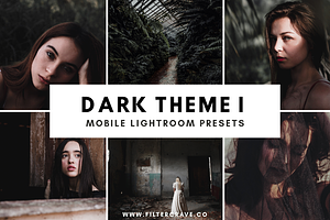 Dark Mobile Lightroom Presets I