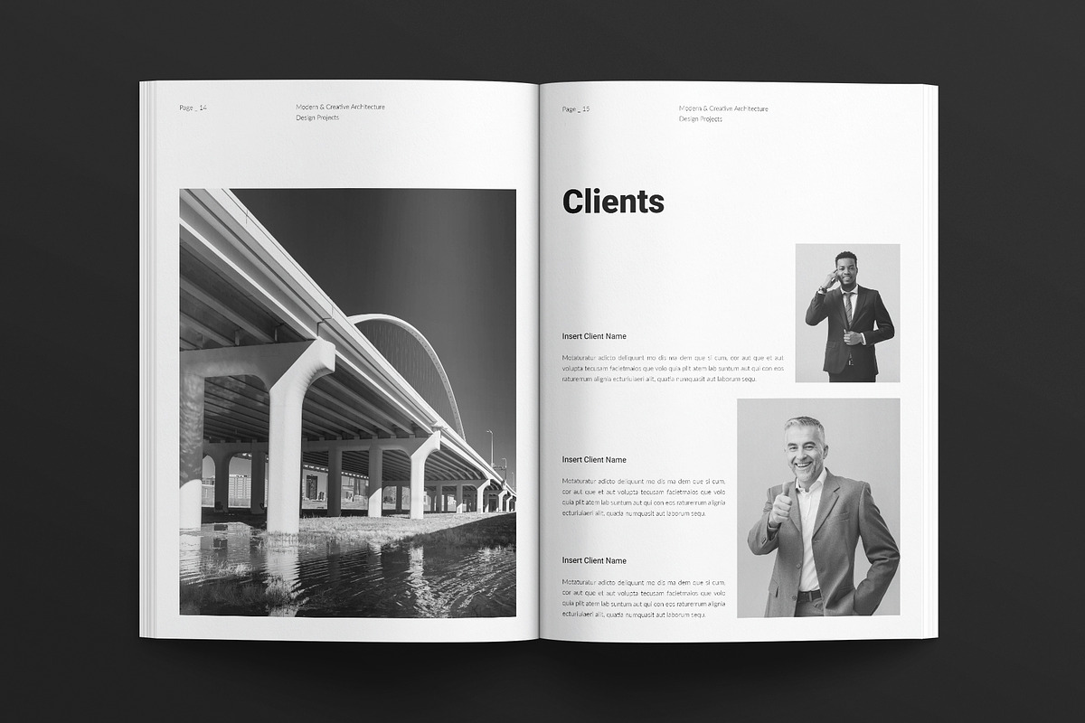 Digital Architect Brochure Template, a Brochure Template by E-Type (Photo 6 of 7)