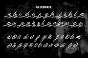 Black Majestic, a Script Font by dansdesign (Thumbnail 6 of 9)