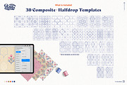Pattern Builder Kit, a Brushes & More by Ouss Mezher (Thumbnail 3 of 9)