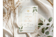 Neutral Botanical Card Mockup, a Product Mockup by MockupWizard (Thumbnail 2 of 3)