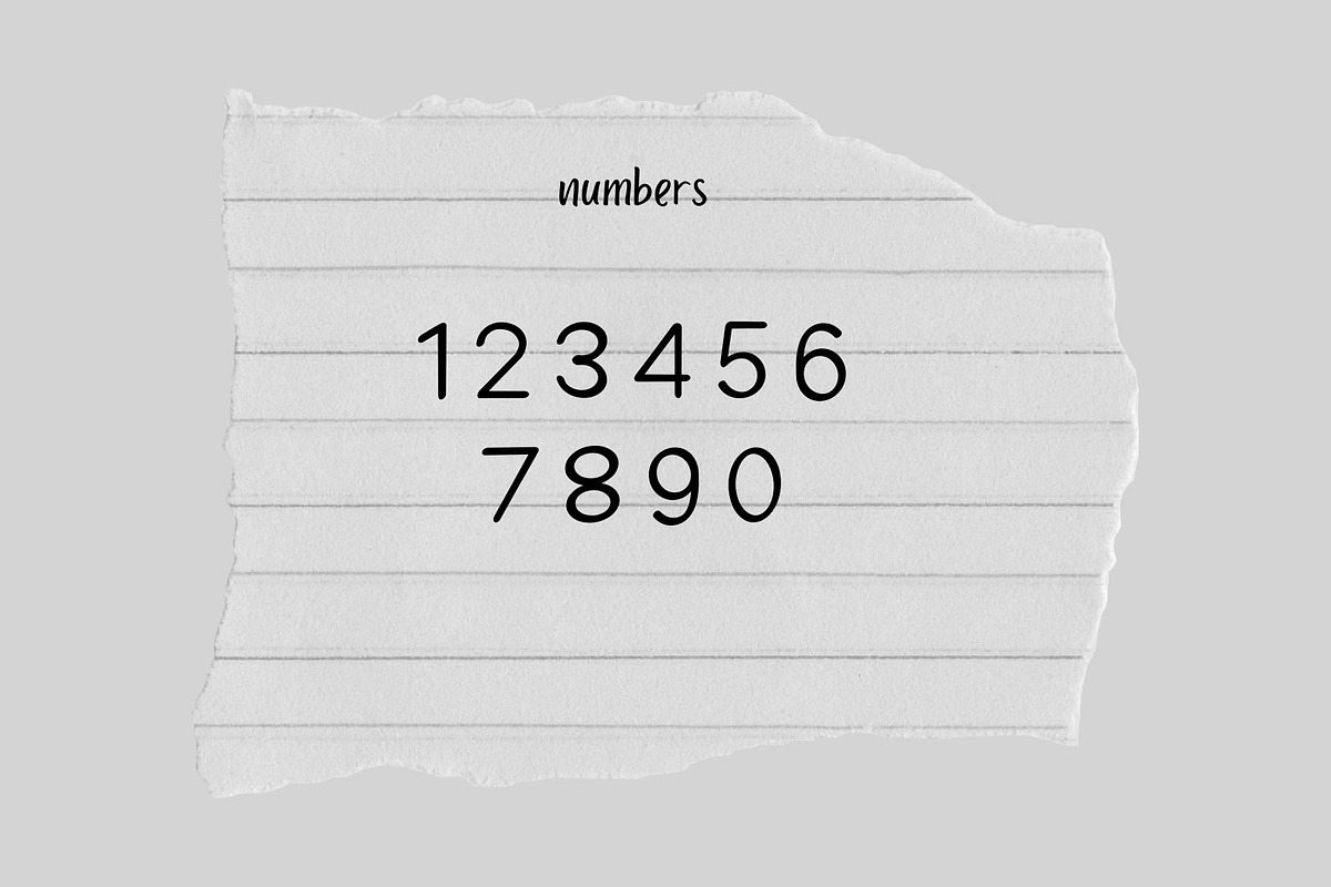 Milk Handwritten Font, a Sans Serif Font by Mehul Munjani (Photo 9 of 14)