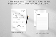 Budget Planner Printable 2024, a Stationery Template by BRANDcontent (Thumbnail 3 of 6)