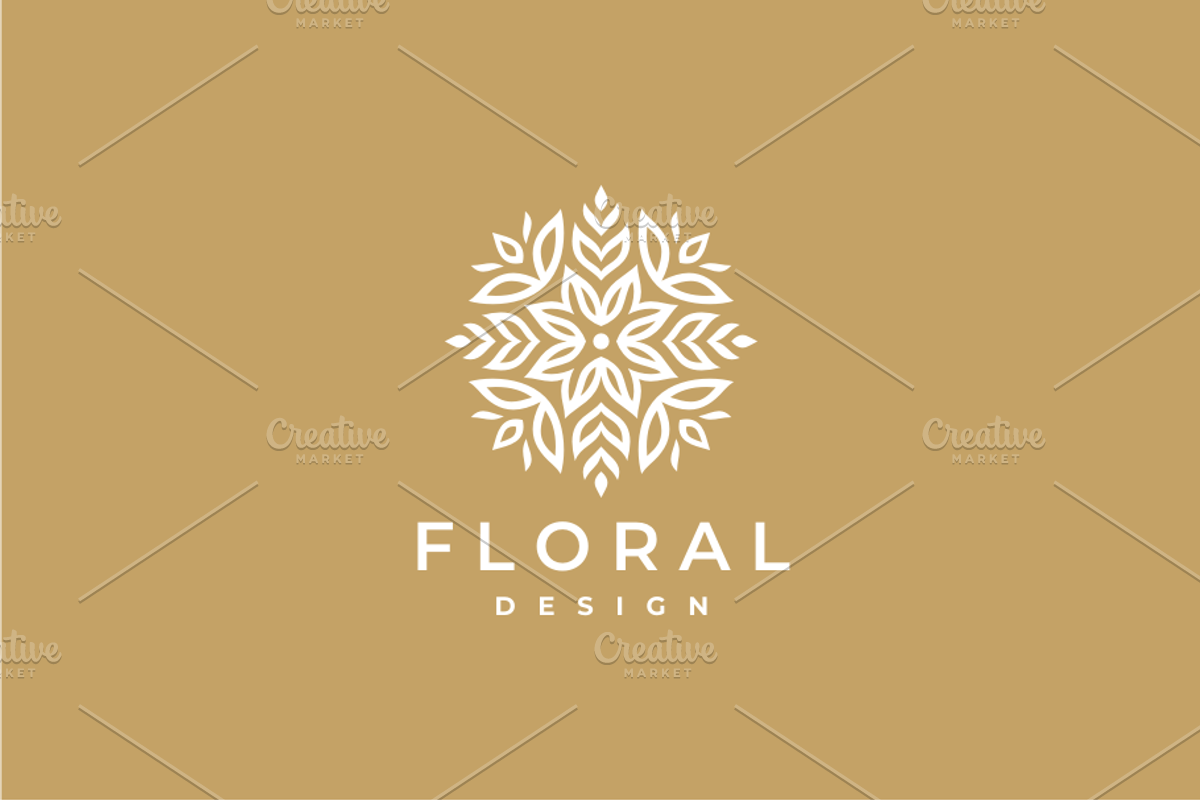 Floral Pattern Logo Design, a Branding & Logo Template by johnkent (Photo 2 of 3)