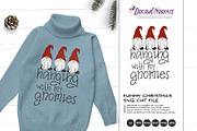 Hanging with My Gnomies SVG Vector, an Illustration by DreamONprints (Thumbnail 1 of 2)