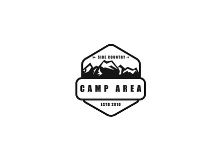 Adventure Camp Area Logo Design preview 2