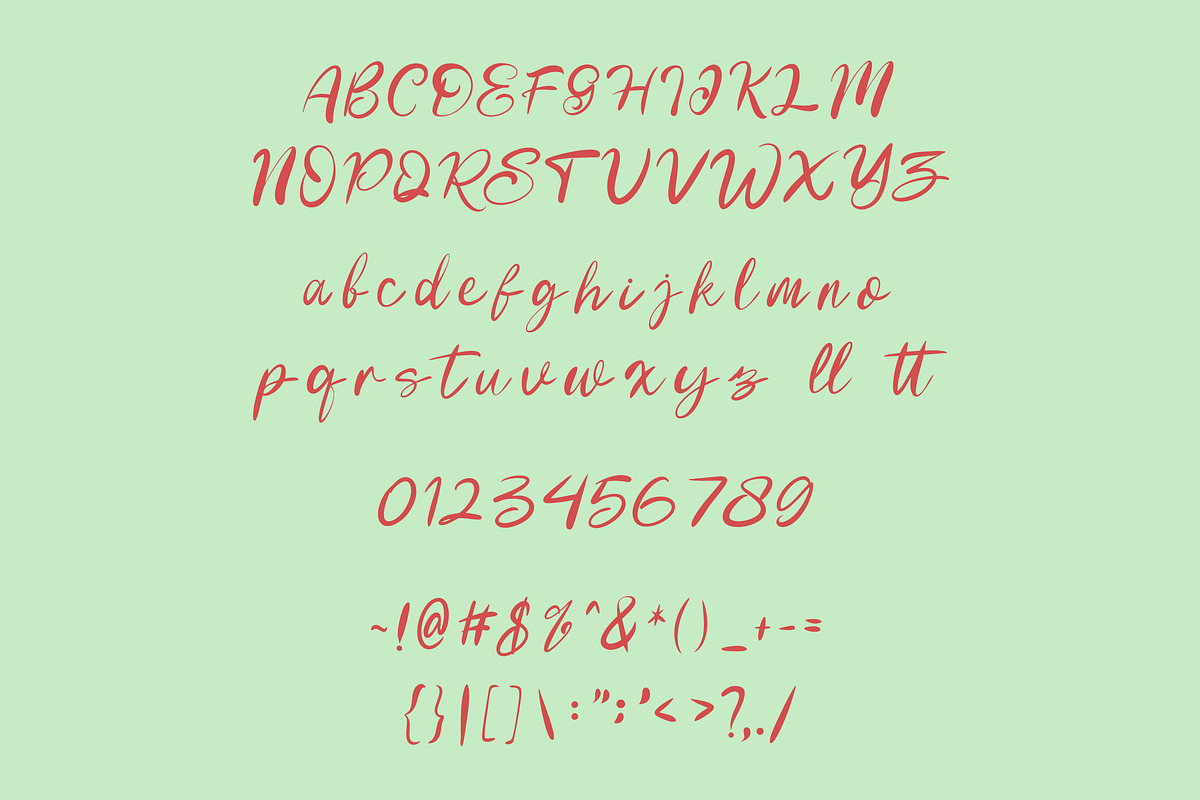 Imote Feminine Script Font, a Script Font by NTC Graphic (Photo 7 of 8)