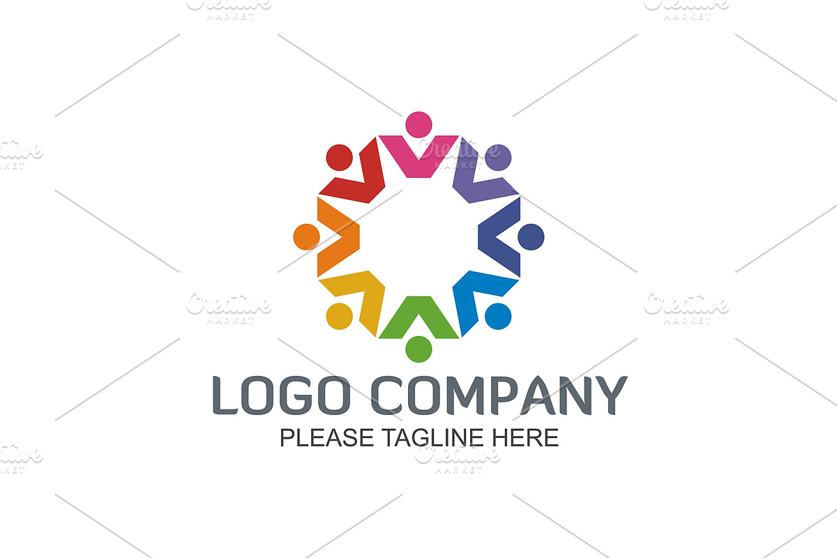 20 Logo Teamwork Templates Bundle, a Branding & Logo Template by Friendesigns (Photo 9 of 21)