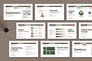 Moodboard Presentation Template, a Presentation Template by MightyDesign