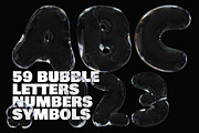 3D Soap Bubbles and Letters set, a Graphic by LarysaZabrotskaya (Thumbnail 2 of 12)