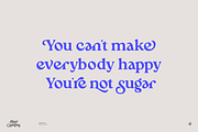 Blue Cashews, a Serif Font by Aluyeah Studio (Thumbnail 9 of 14)