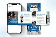 Social Media | IG, FB, LinkedIn, a Social Media Template by Studio B | Canva Template (Thumbnail 2 of 12)
