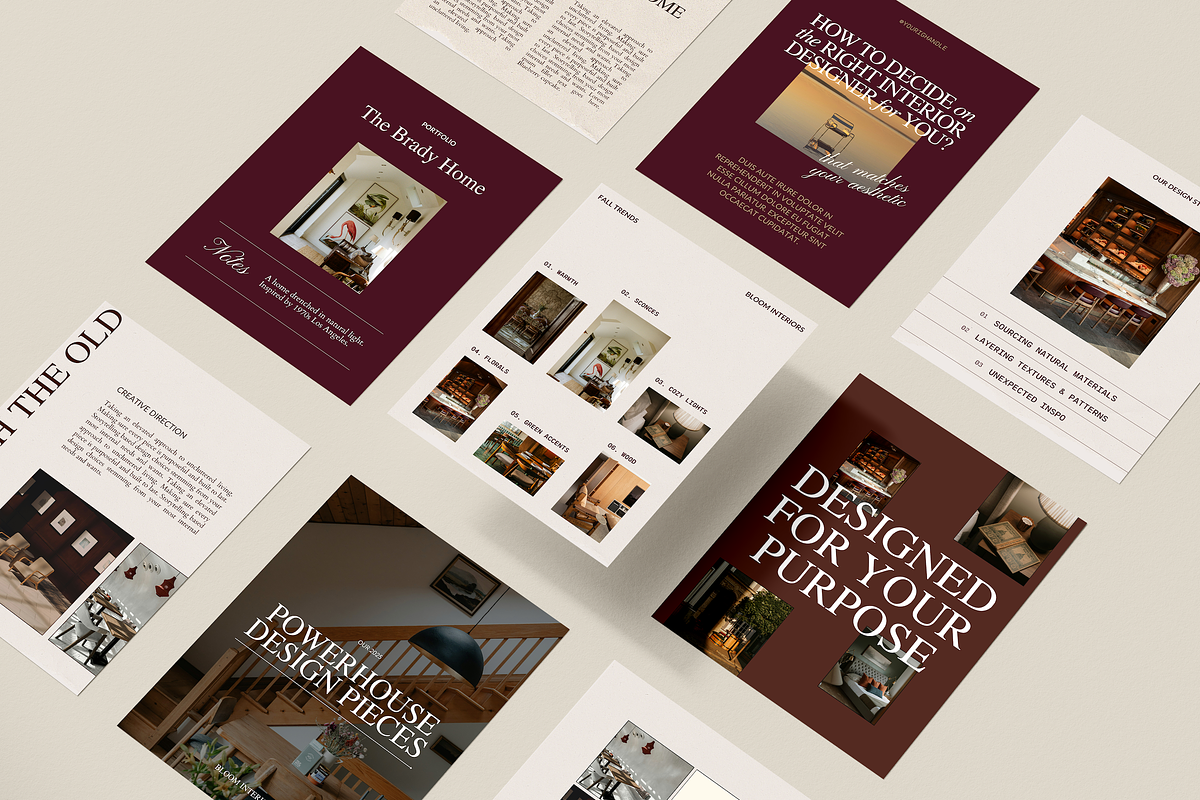Moody Social Media Templates, a Social Media Template by Brand & Bloom (Photo 14 of 15)