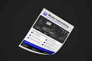 Recording Music Studio / Label Flyer, a Flyer Template by vinyljunkie (Thumbnail 4 of 4)