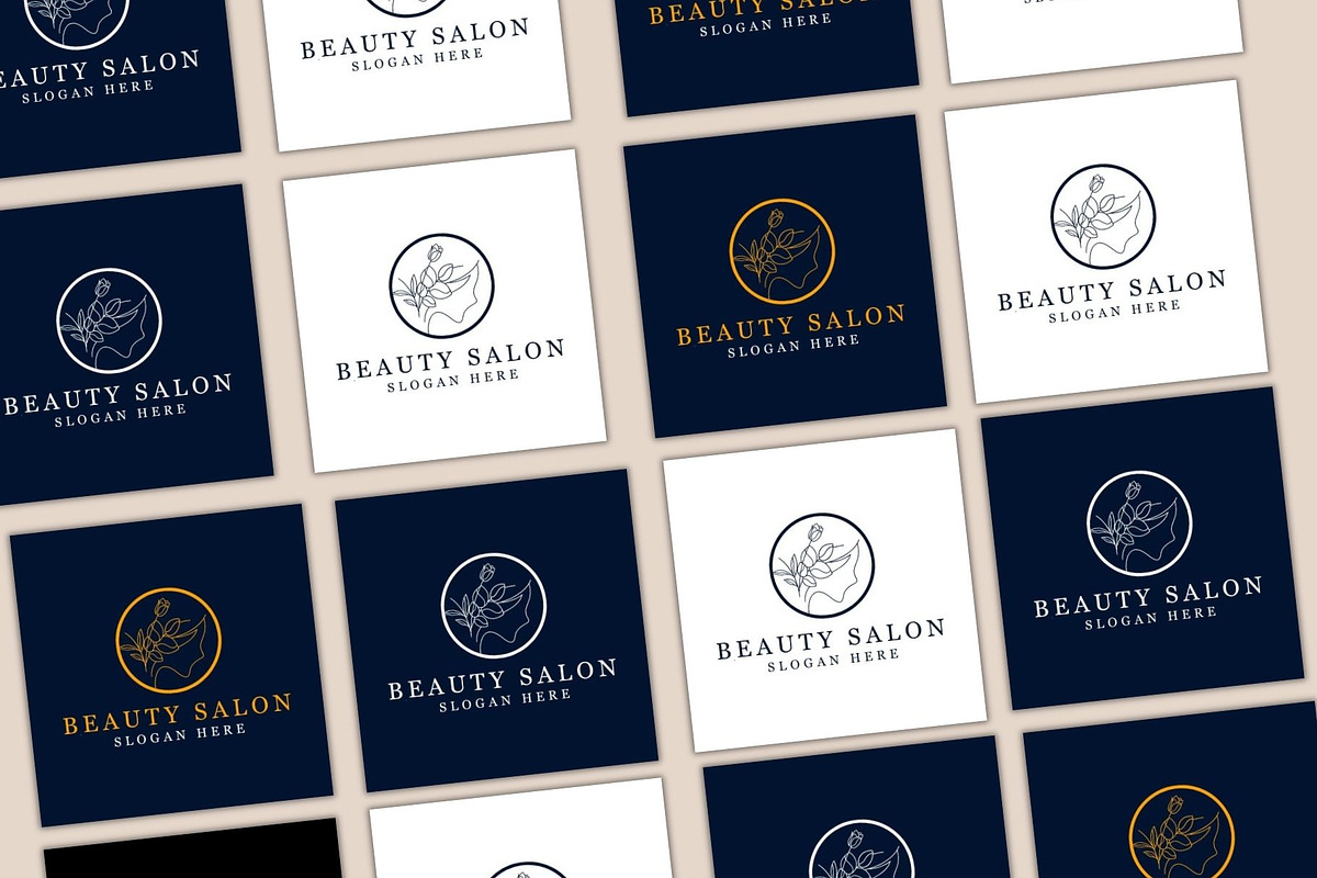 Stunning Beauty Salon Logo Designs, a Branding & Logo Template by Mishek Munene (Photo 4 of 8)