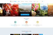 Alphabet Directory PSD Template, a Websites & App Template by Axisway (Thumbnail 2 of 4)