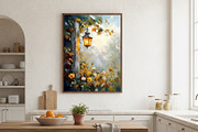 Autumn Lantern Oil Painting, a Background Graphic by Floraphoria (Thumbnail 8 of 15)