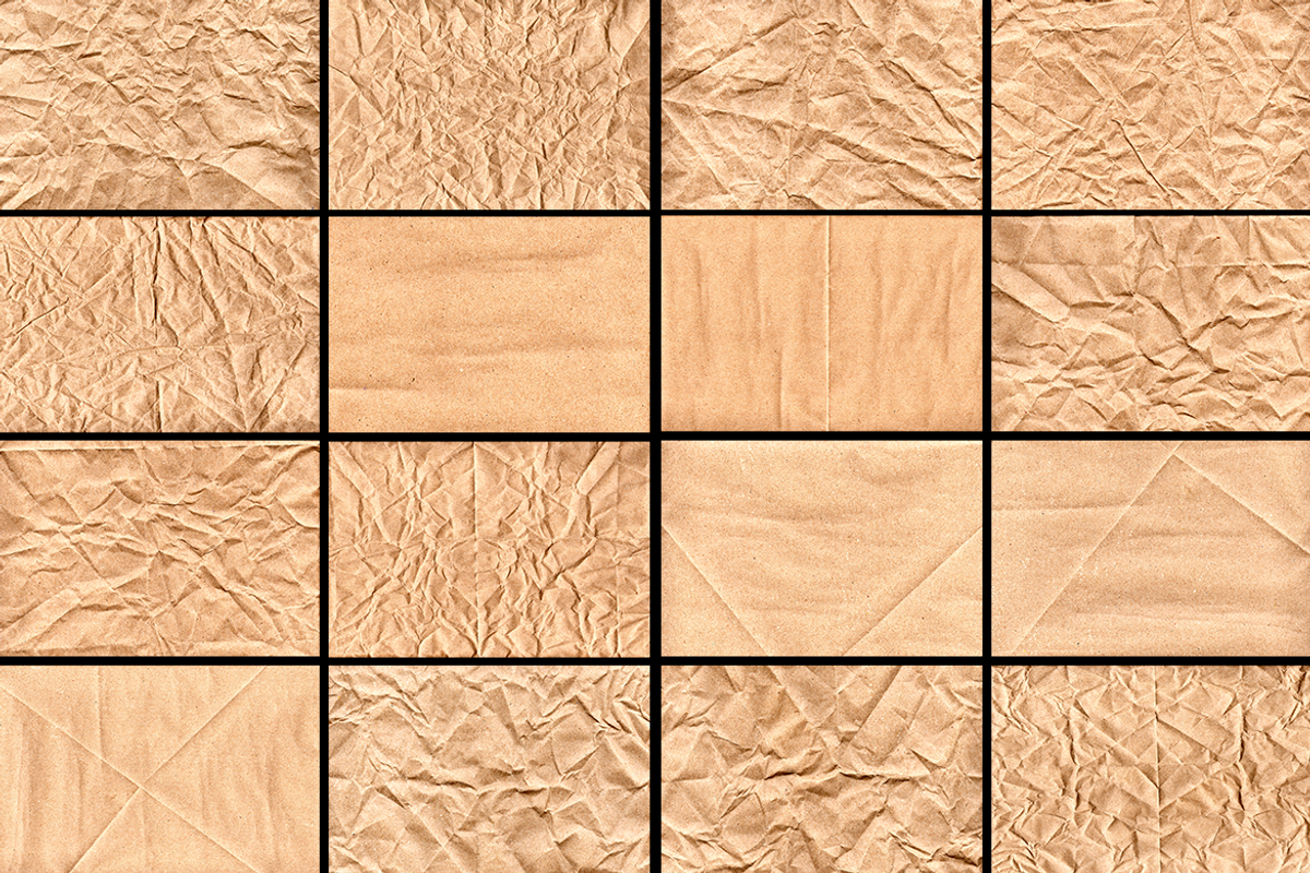 Natural Crumpled Kraft Paper Texture, a Texture Graphic by Ary_ngeblur (Photo 4 of 7)