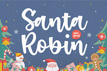 Santa Robin - Handwritten Font
