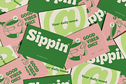 Sunday Bubbly - Bold Retro Font, a Serif Font by Pixesia Studio (Thumbnail 11 of 15)