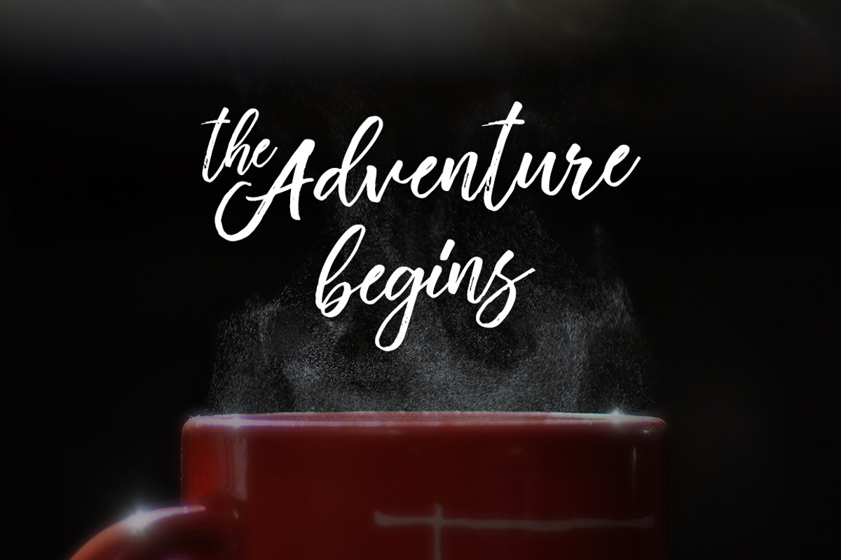 Vincentia Handstylish Font, a Script Font by Alif Devan R. (Photo 5 of 6)
