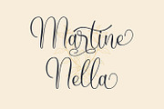 Henita, a Script Font by sabrcreative (Thumbnail 5 of 9)
