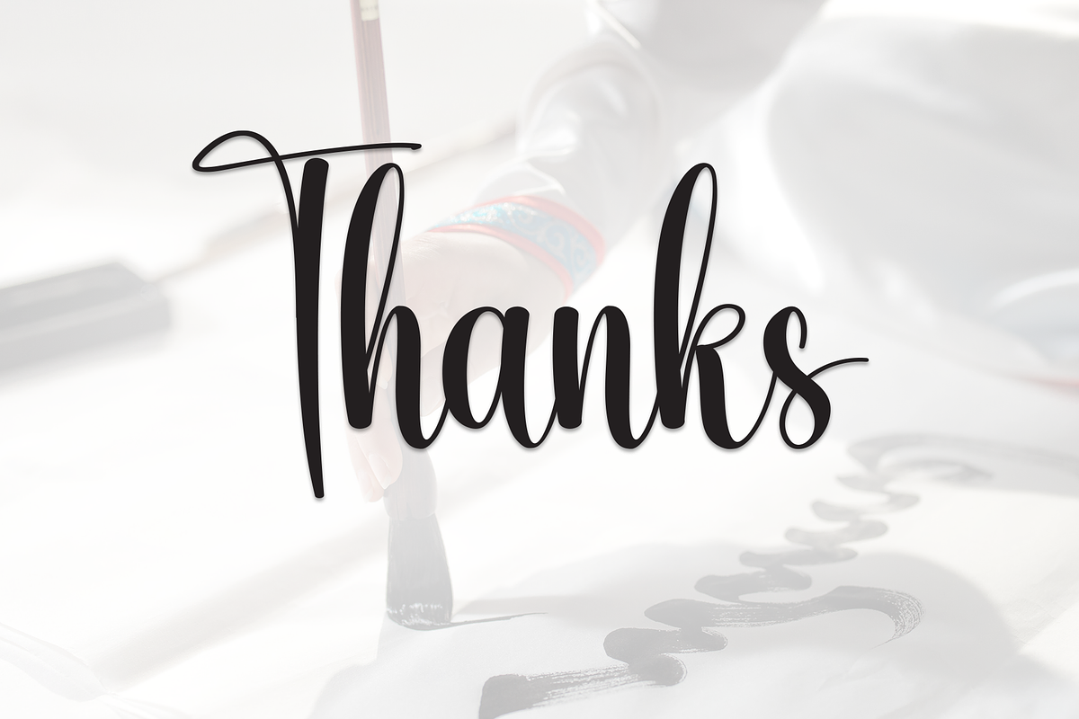 Elegant Calligraphy | Script Font, a Handwritten Font by Scratchones (Photo 9 of 9)