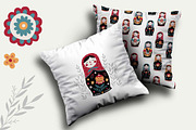 Russian doll. Matryoshka, a Decorative Illustration by Irina Ostapenko (Thumbnail 6 of 8)